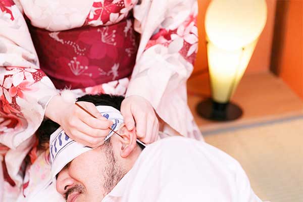 膝枕で耳かき : 夢ごこち 神戸店(元町/耳かき専門店)のフォト(写真)
